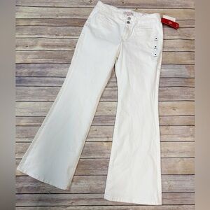 Lucky Brand Women's Mid-Rise Sweet-Flare Jeans Bright white 4/27